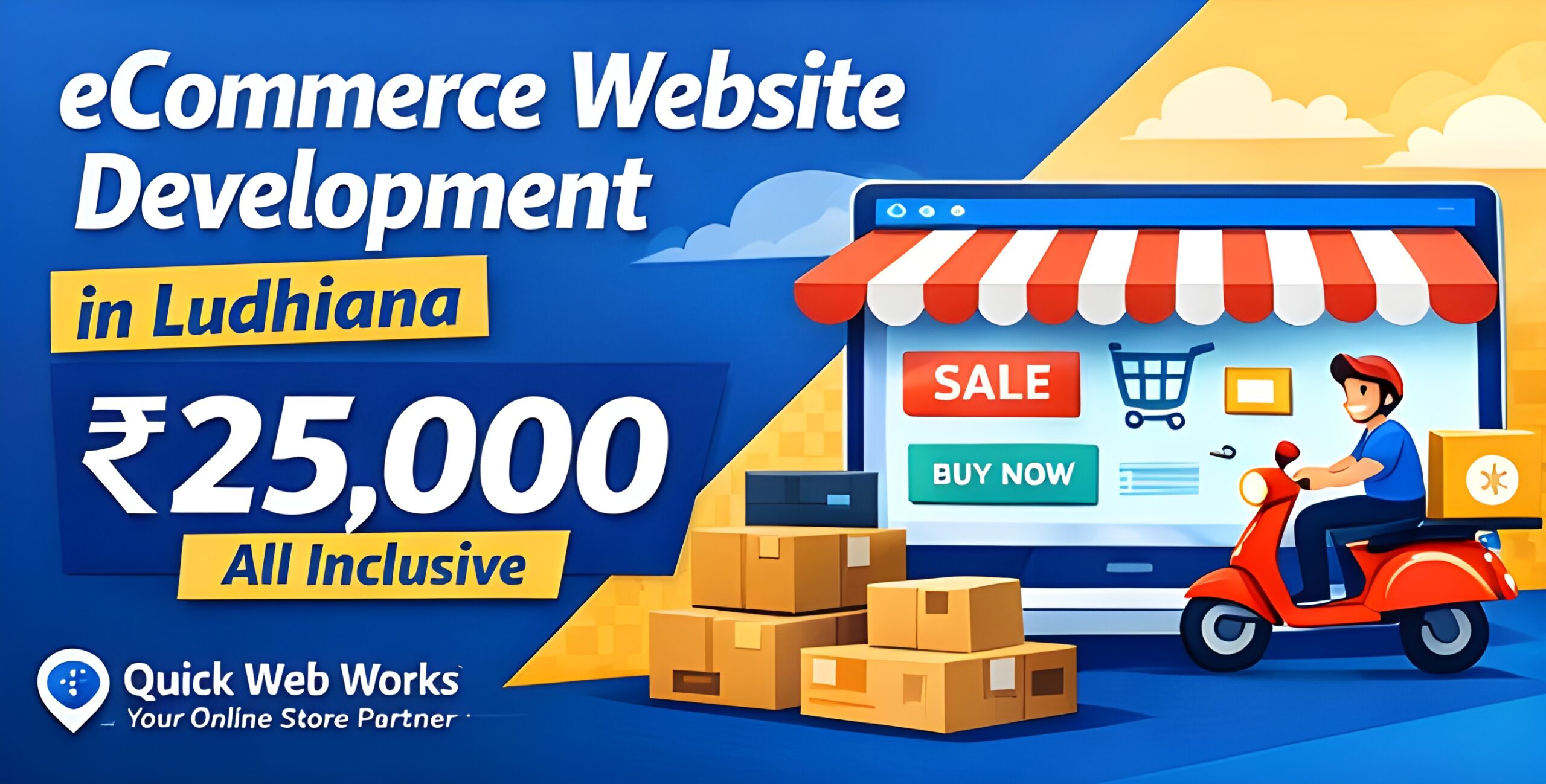 🚀 Affordable eCommerce Website Development in Ludhiana – Grow Your Business Online